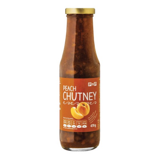 PNP CHUTNEY PEACH 470GR