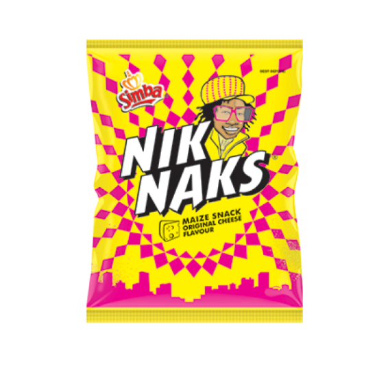 SIMBA NIKNAKS CHEESE 20GR SIMBA NIKNAKS CHEESE 20GR