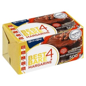 PNP BEST FOR BAKE MARGARINE BRICK 500GR