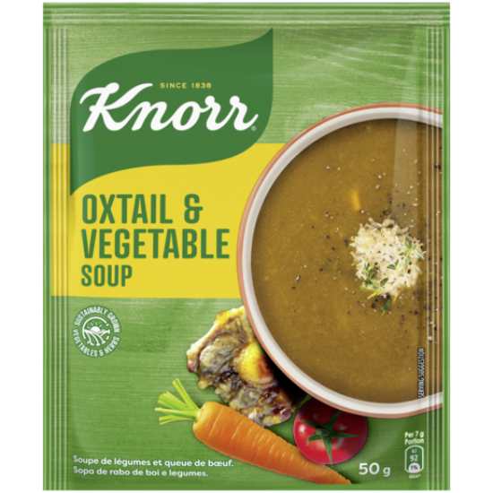 KNORR SOUP OXTAIL&VEGETABLE 50GR