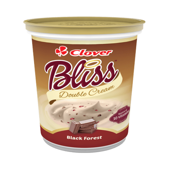 CLOVER BLISS D/C YOG BLK FOREST 1KG